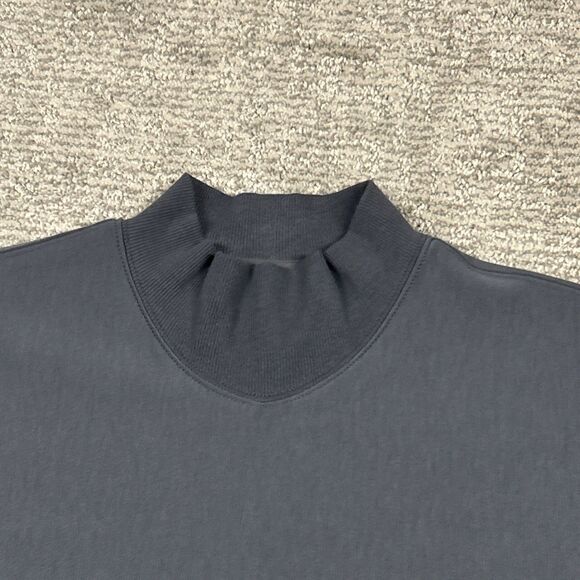 Indyeva Sweatshirt Womens Medium Pullover Fleece Lined Athletic Stretch Gray - Picture 2 of 9